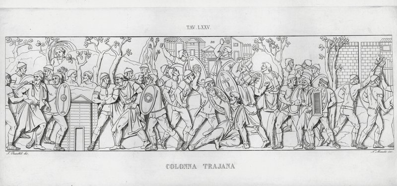 Die Trajanssäule von Italian School