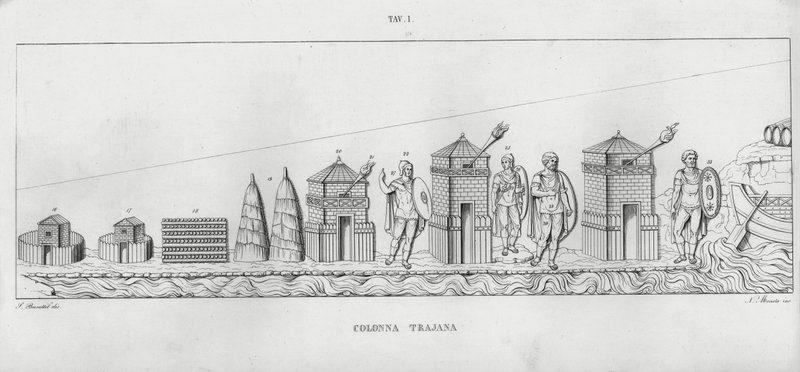 Die Trajanssäule von Italian School