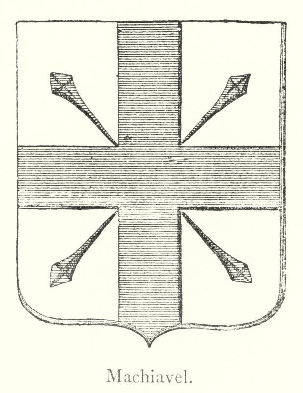 Machiavelli (Gravur) von Italian School