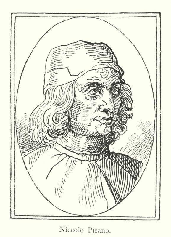 Niccolo Pisano (Gravur) von Italian School