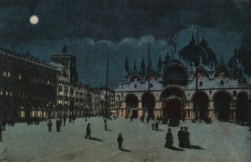 Piazza San Marco von Italian School