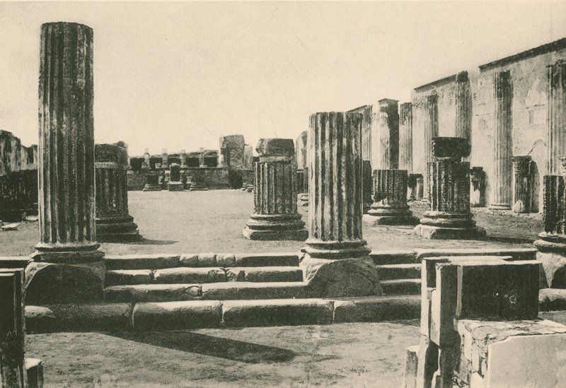 Die Basilika wie sie ist (Gravur) von Italian School
