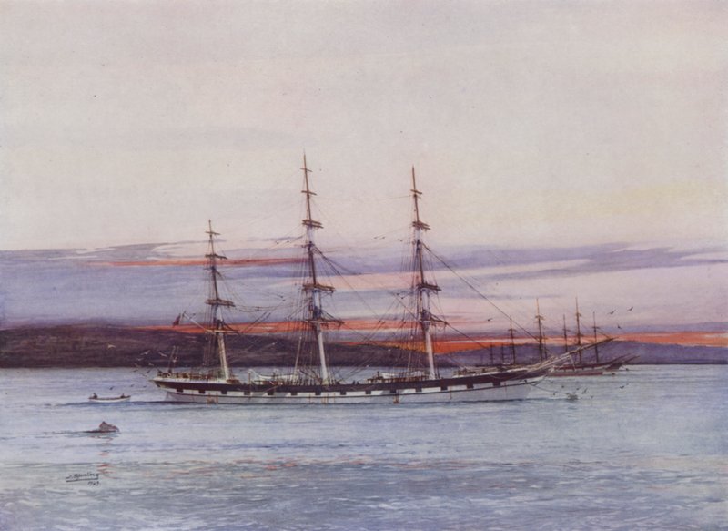 Segelschiff Golden Fleece von Jack after Spurling