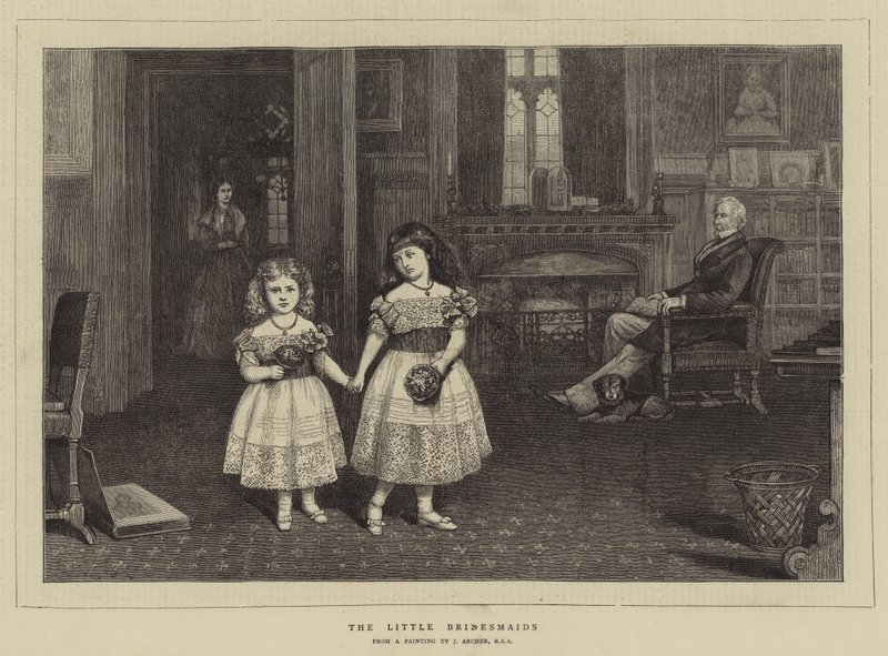 Die kleinen Brautjungfern von James Archer