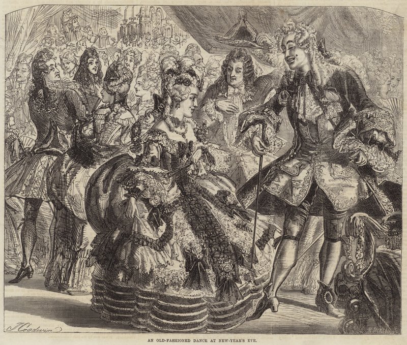 Ein altmodischer Tanz an Silvester von James Godwin