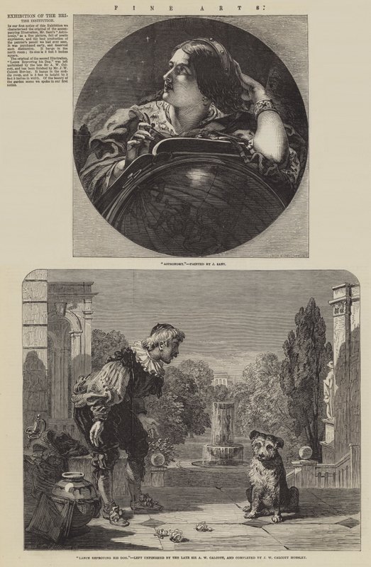 Schöne Künste, Ausstellung der British Institution von James Sant