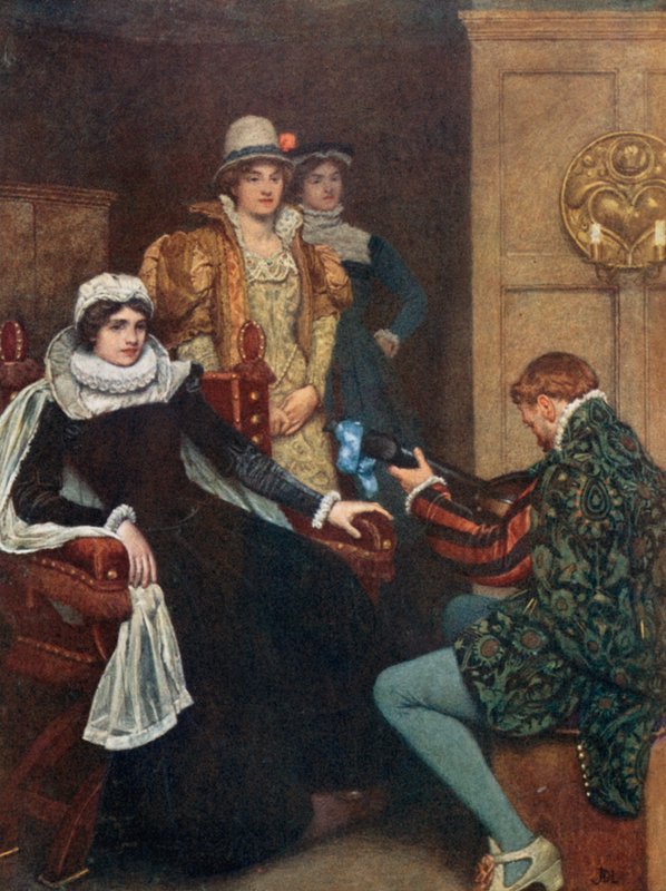 Maria Stuart und Chastelard von James Dromgole Linton