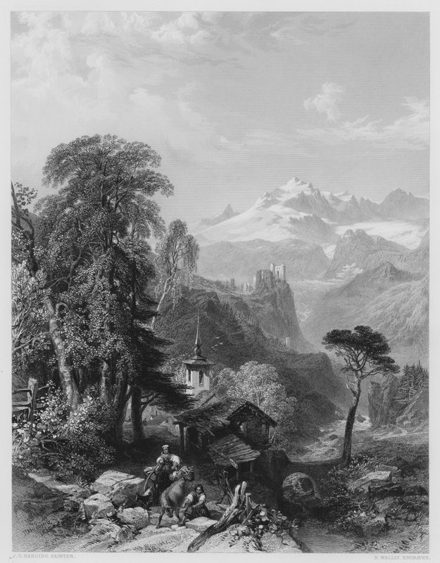 Val St Nicola, Schweiz von James Duffield Harding