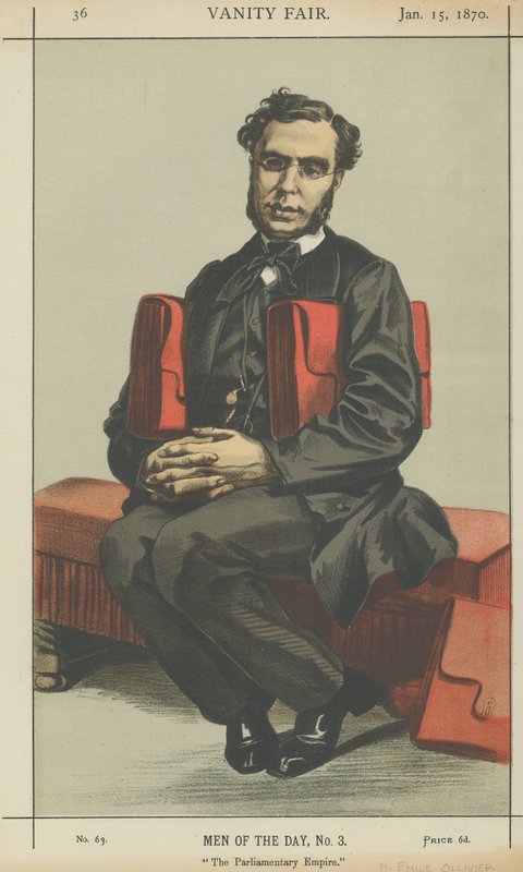 Emile Ollivier von James Jacques Joseph Tissot