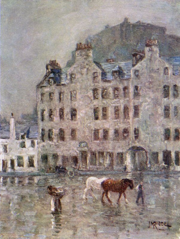 White Hart Inn, Grassmarket von James Riddel