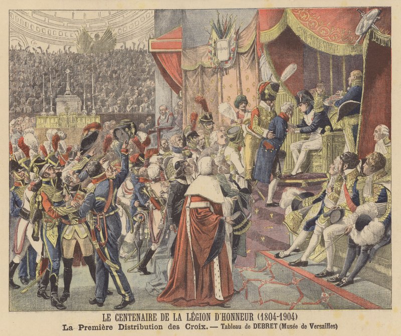 Hundertjahrfeier der Ehrenlegion (1804-1904) von Jean Baptiste Debret