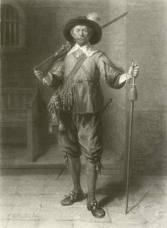 Der Arkebusier von Jean Baptiste Madou