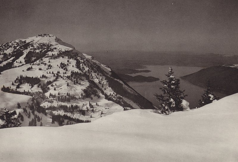 Rigi im Winter von Jean Gaberell