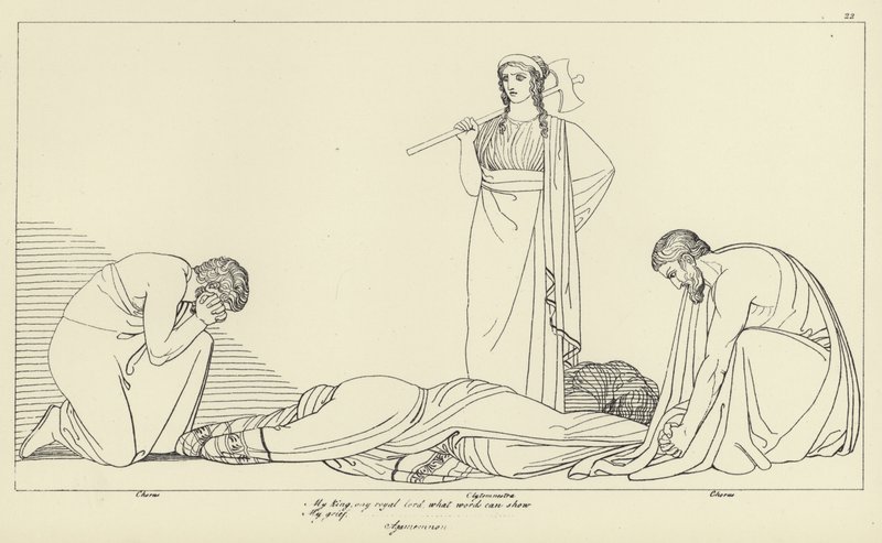 Agamemnon von John Flaxman