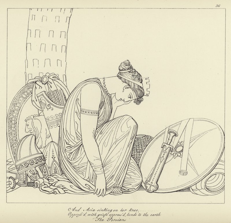 Die Perser von John Flaxman