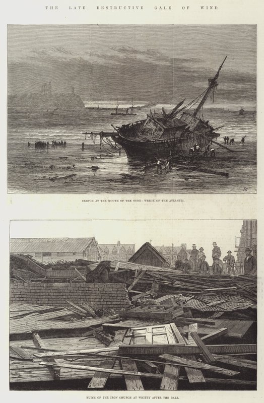 Der späte zerstörerische Sturm von John Gilbert