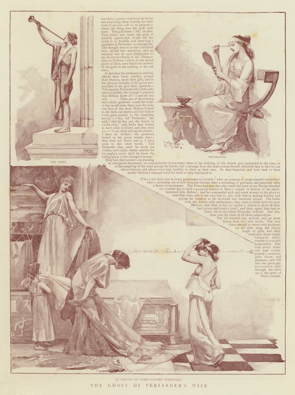 Der Geist von Perianders Frau von John Reinhard Weguelin