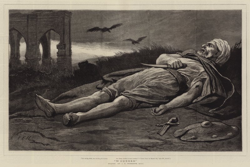 Verwundet von John Evan Hodgson
