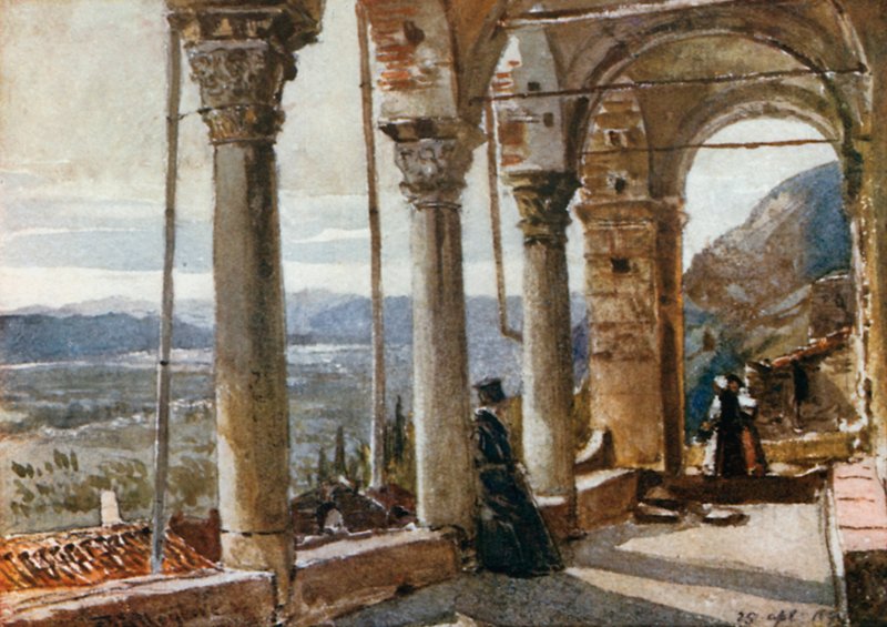 Mistra, nahe Sparta von John Fulleylove