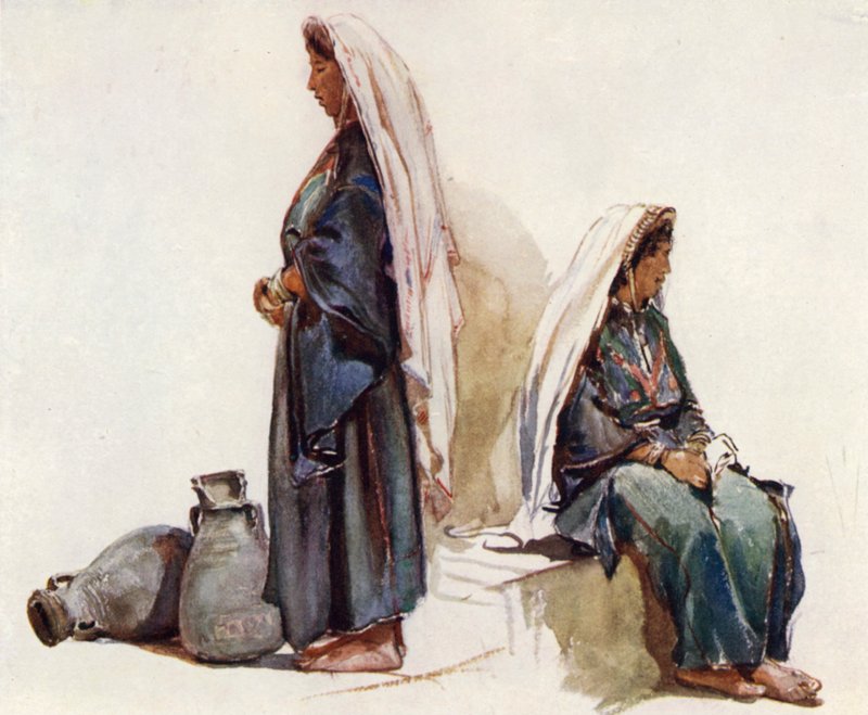 Studien syrischer Bäuerinnen von John Fulleylove