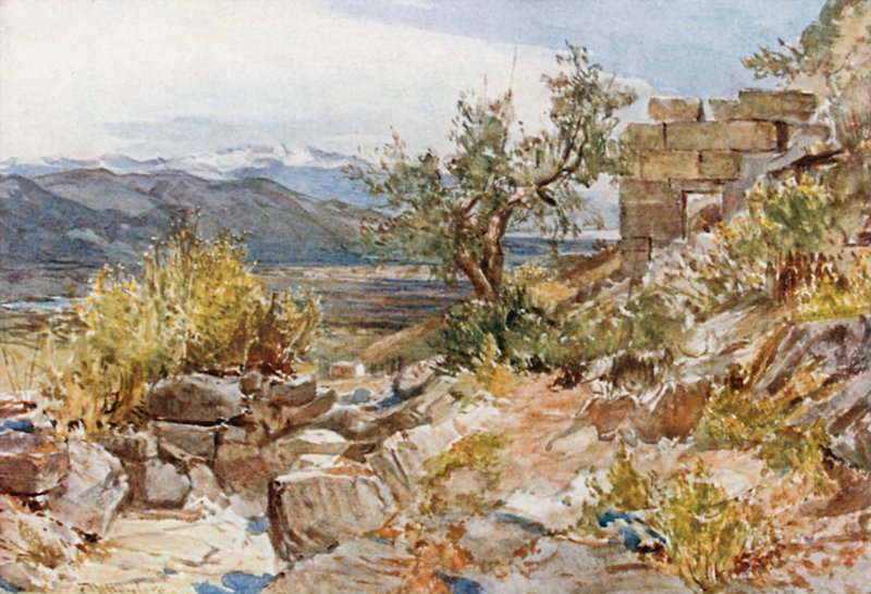 Das Lakonische Tor von Messene von John Fulleylove