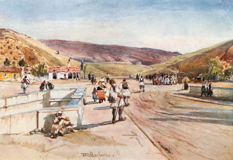 Das Stadion in Athen von John Fulleylove
