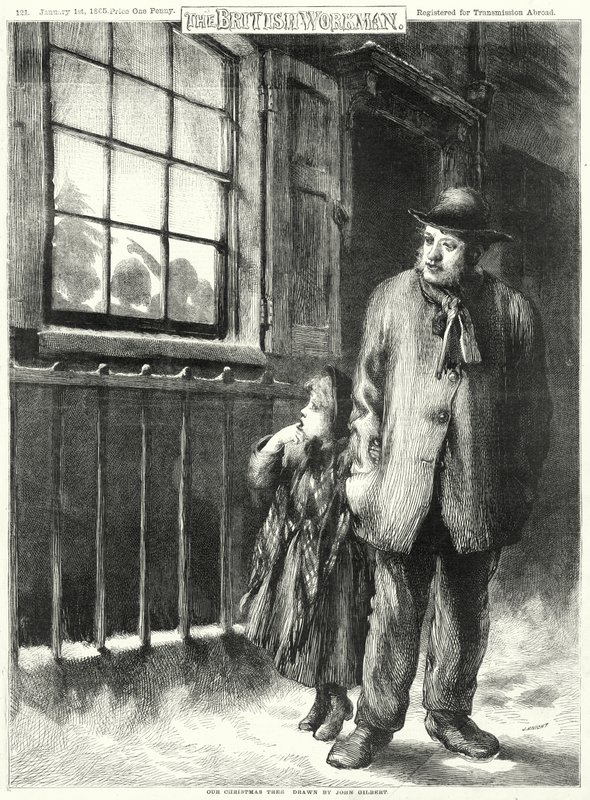 Unser Weihnachtsbaum von John Gilbert