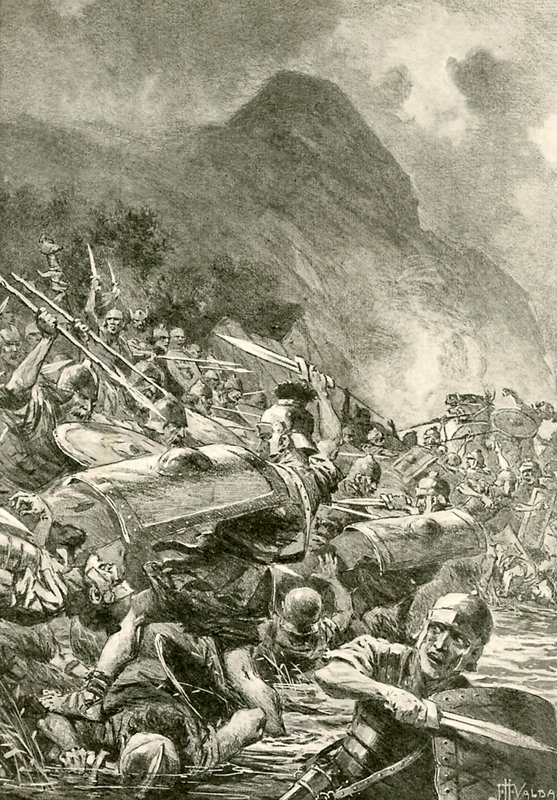 Die Schlacht am Trasimenischen See von John Harris Valda