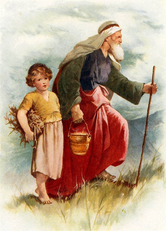 Abraham und Isaak von John Lawson