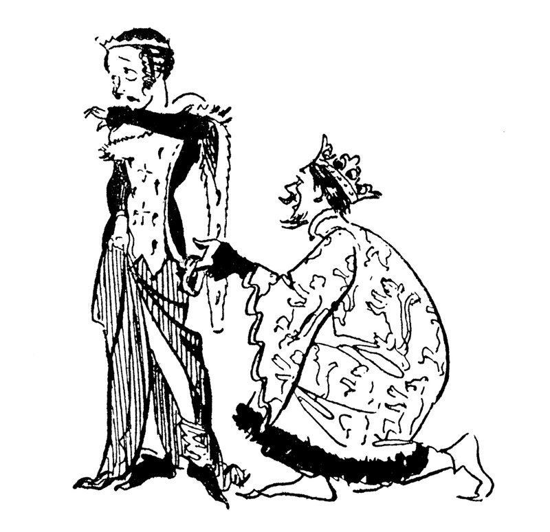 König Eduard III. und der Hosenbandorden von John Reynolds