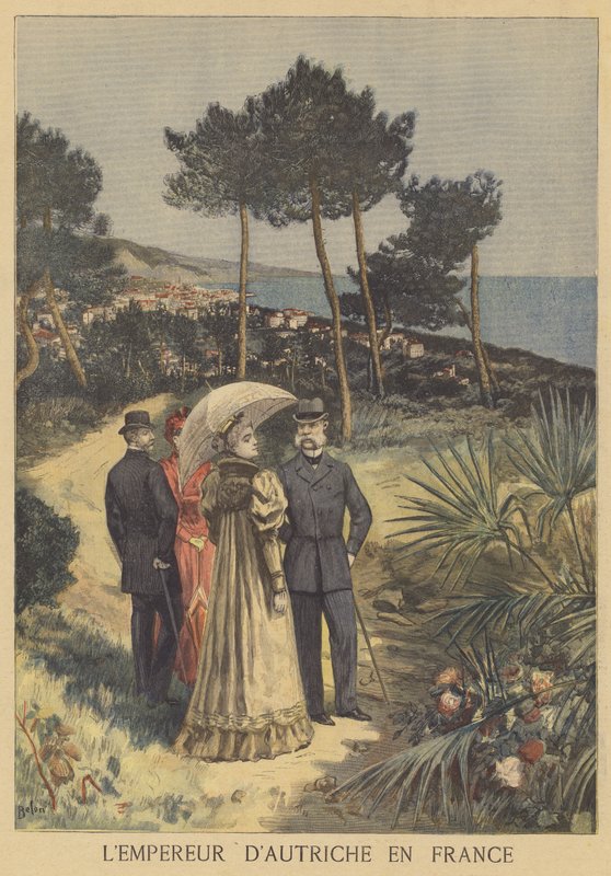 Der Kaiser von Österreich in Frankreich von Jose Belon