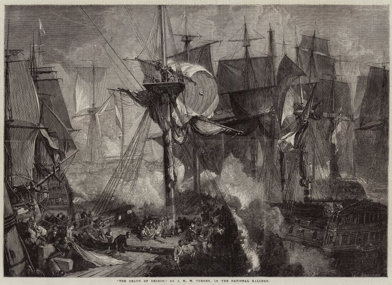 Der Tod von Nelson von Joseph Mallord William Turner