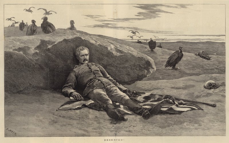 Verlassen! von Joseph Nash