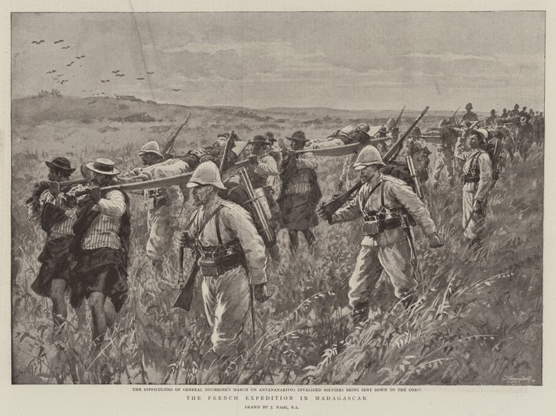Die französische Expedition in Madagaskar von Joseph Nash