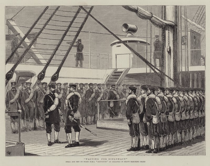 Warten auf Diplomatie von Joseph Nash