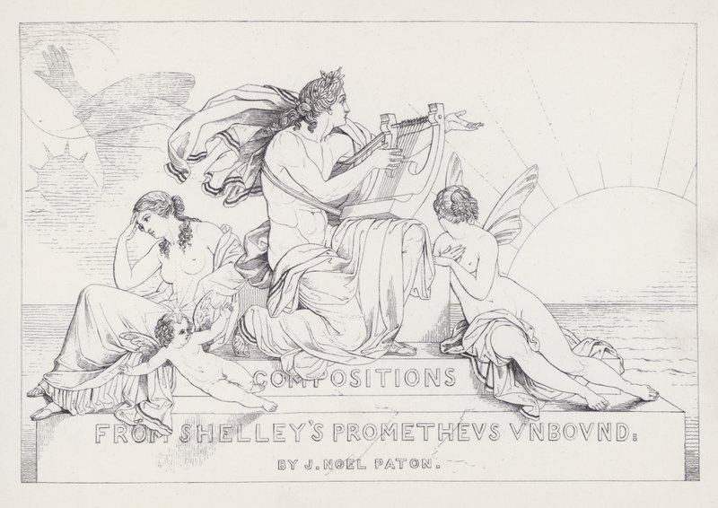 Prometheus Unbound von Joseph Noel after Paton