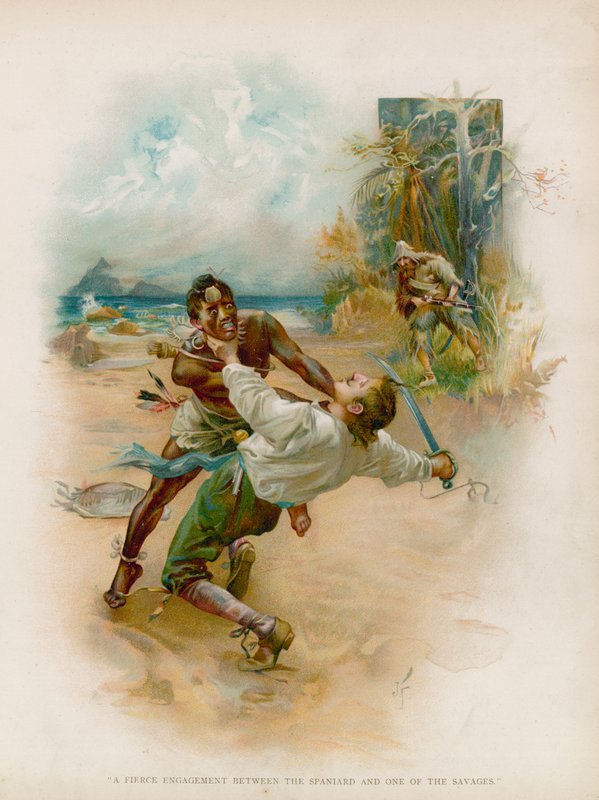 Illustration für Robinson Crusoe von Joseph Finnemore