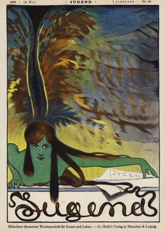 Titelillustration für Jugend-Magazin von Joseph Rudolf Witzel