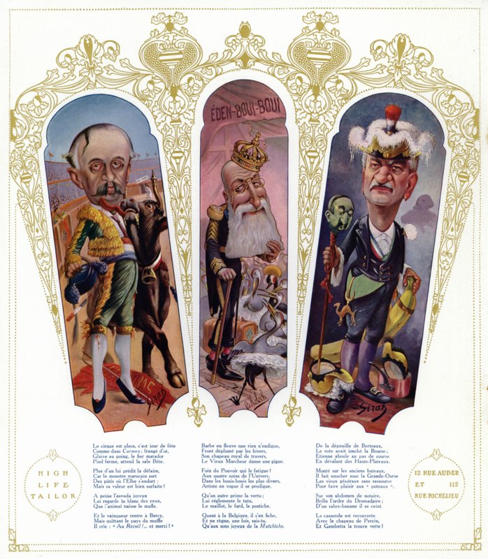 Karikaturen von Joseph Sirat