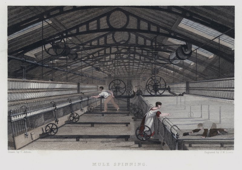 Mulespinnen von Joseph Wilson Lowry