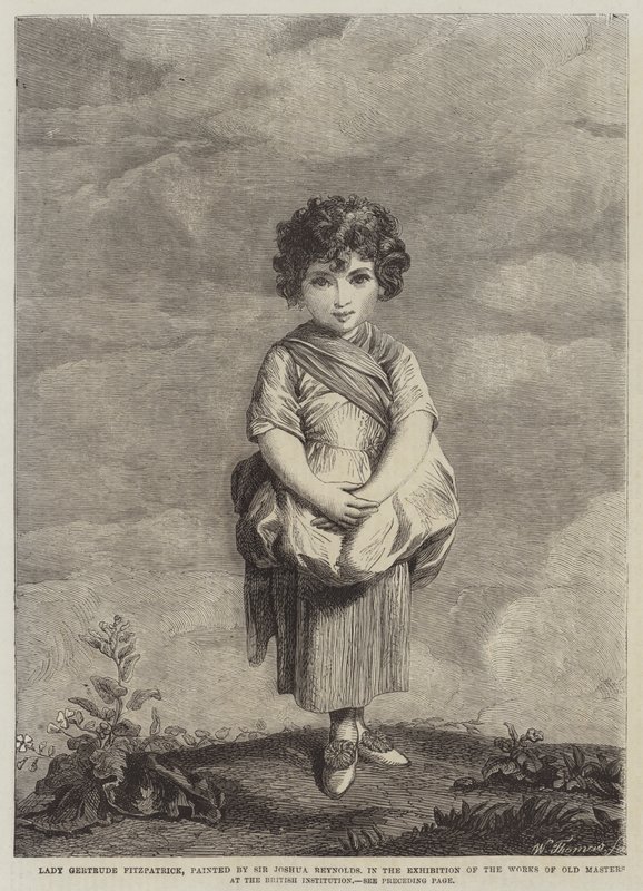 Lady Gertrude Fitzpatrick von Joshua Reynolds