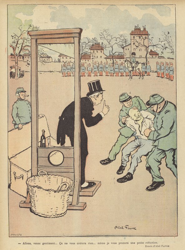 Illustration für Le Rire von Jules Abel Faivre
