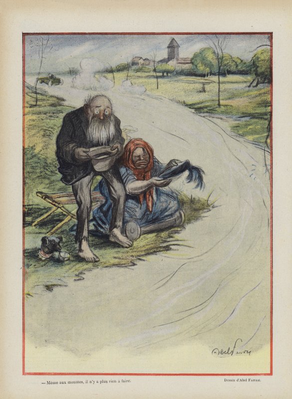 Illustration für Le Rire von Jules Abel Faivre