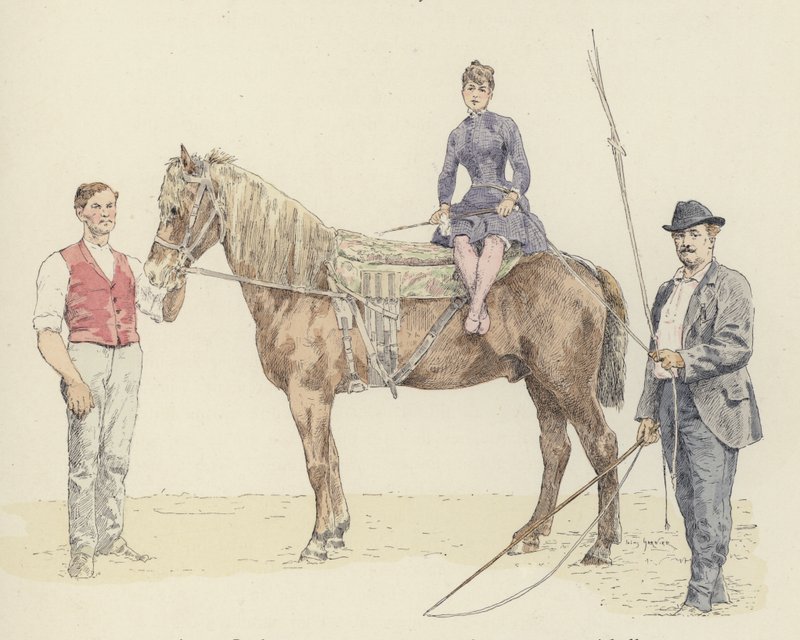Pferdetrainer von Jules Arsene (after) Garnier