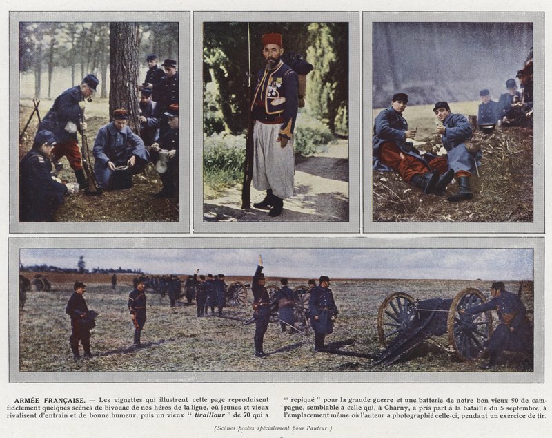 Französische Armee von Jules Gervais Courtellemont