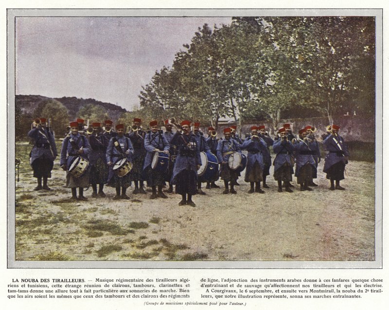 La Nouba des Tirailleurs von Jules Gervais Courtellemont