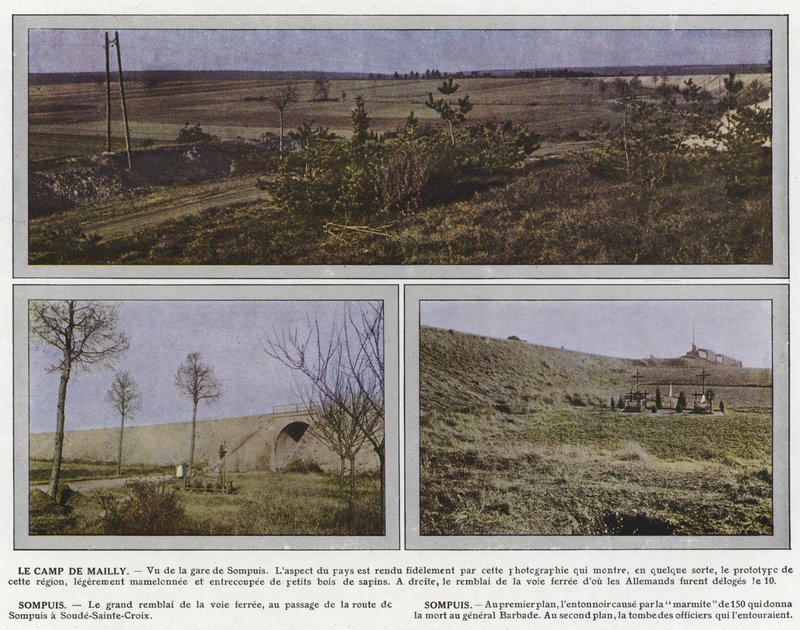 Le Camp de Mailly, Sompuis, Sompuis von Jules Gervais Courtellemont