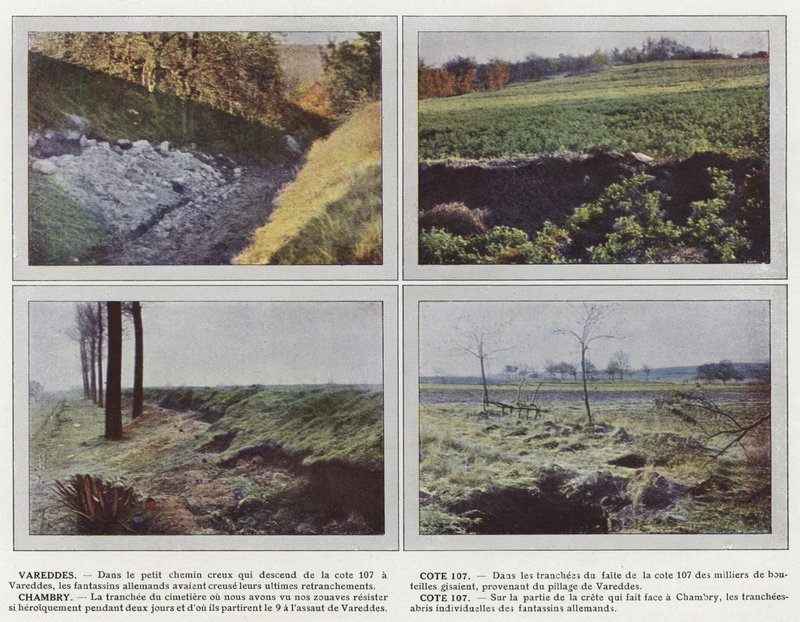Vareddes, Cote 107, Chambry, Cote 107 von Jules Gervais Courtellemont