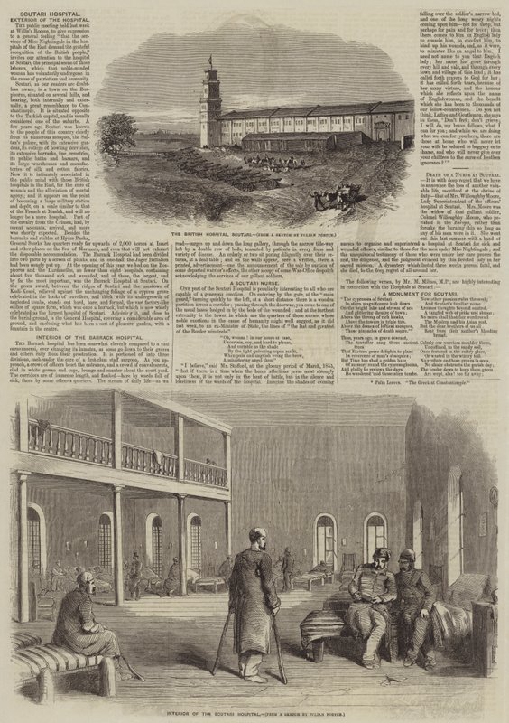 Krankenhaus von Scutari von Julian Portch