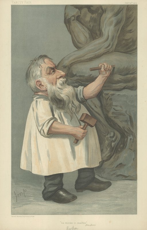 M Auguste Rodin von Julius Mandes Price